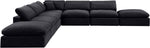 Comfy - 7 Piece Velvet Modular Corner Sectional