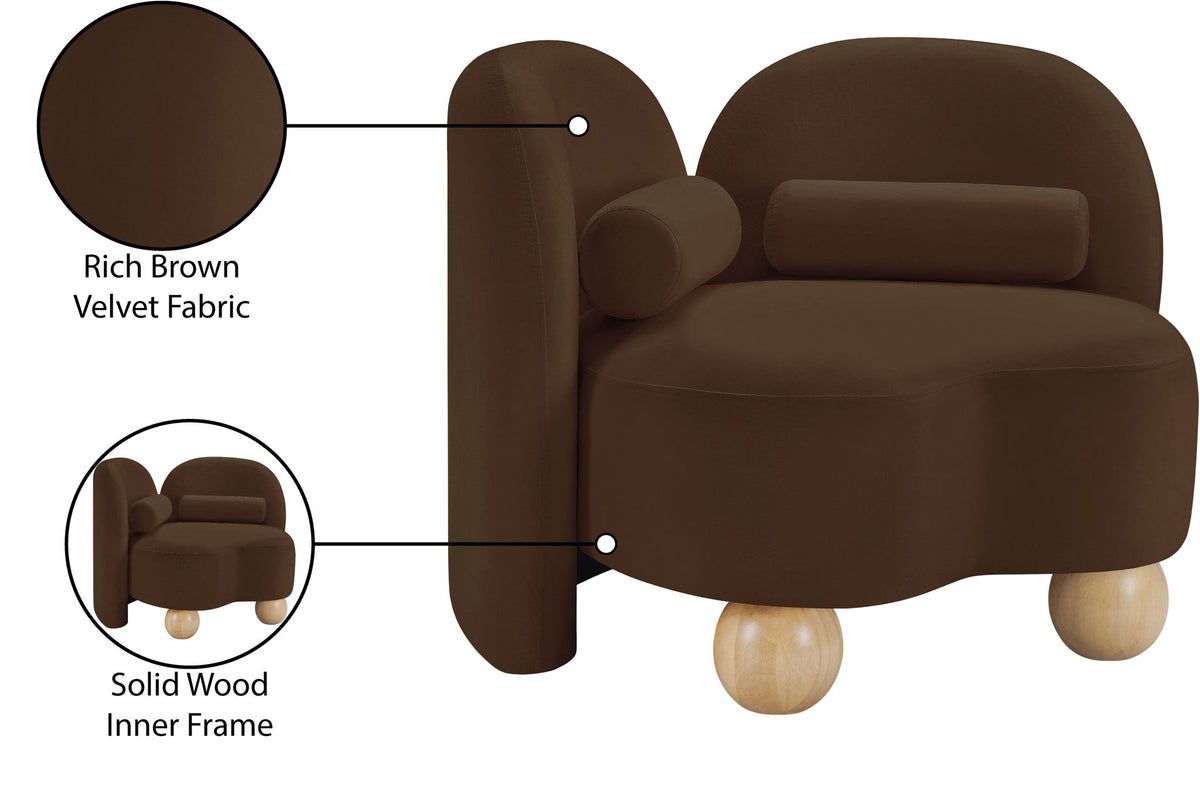 Daphne - Velvet Chair