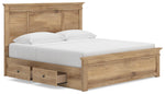 Makidern - Panel Storage Bed