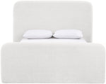Fira - Chenille Fabric Upholstered Bed