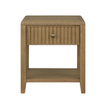 Reed - Chairside Table - Driftwood Oak