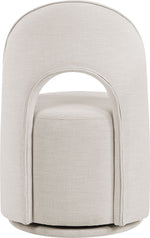 Cirelle - Linen Textured Performance Fabric Dining Chair (Set of 2)