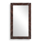 Wrinkle - Wavy Wood Mirror - Woodtone