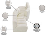 Arc - Faux Leather 4 Piece Sofa