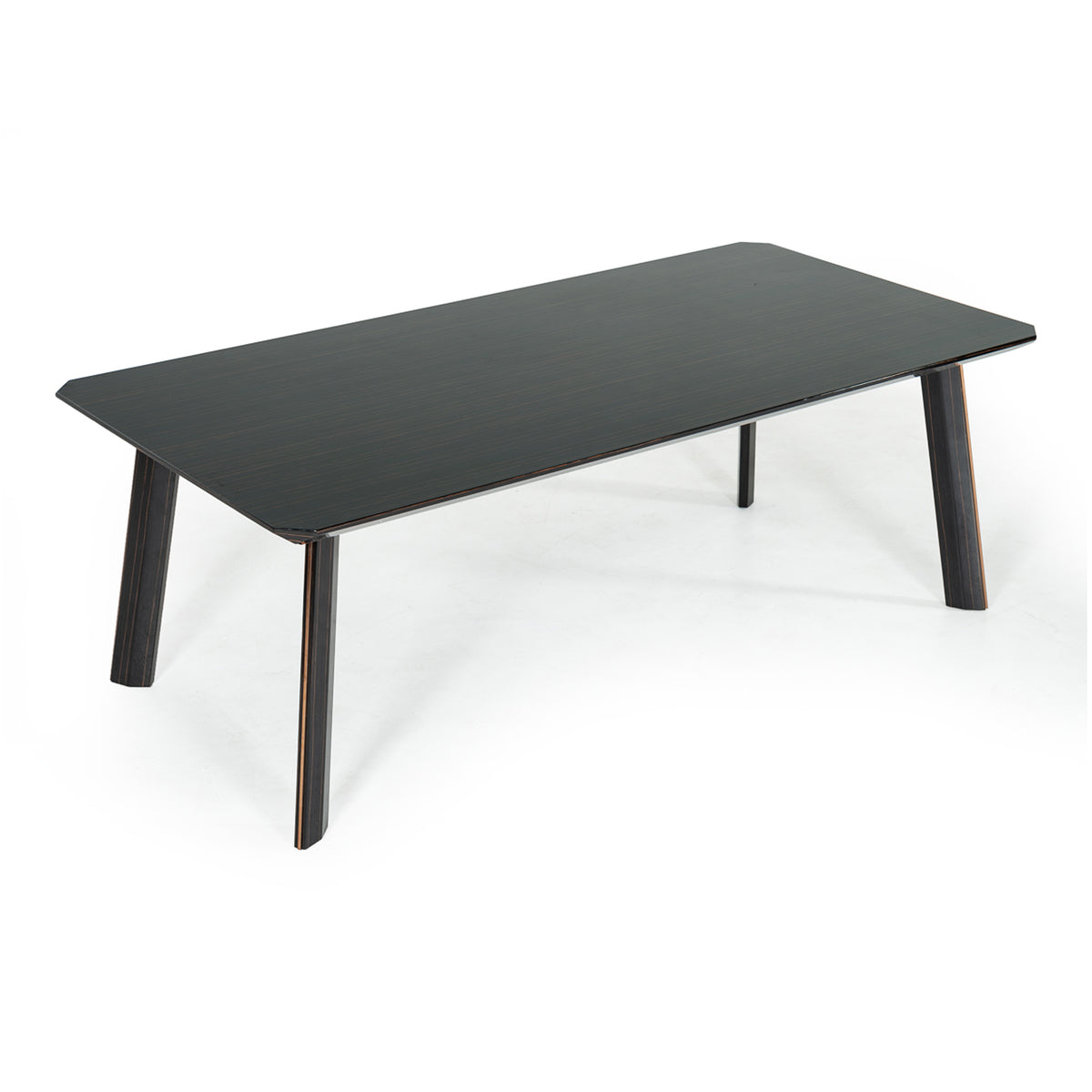 Chadwick Modern Ebony & Rosegold Dining Table by VIG Furniture - View 15
