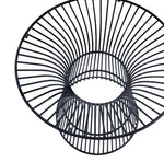 Chandler - Modern Round Glass & Black Stainless Steel Dining Table by VIG Furniture - View 7