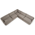 Chantry - Modern Grey Sand Fabric Sectional Sofa by VIG Furniture - View 2