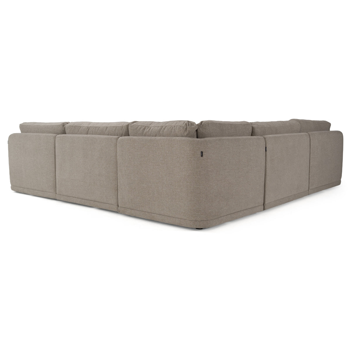 Chantry - Modern Grey Sand Fabric Sectional Sofa by VIG Furniture - View 4