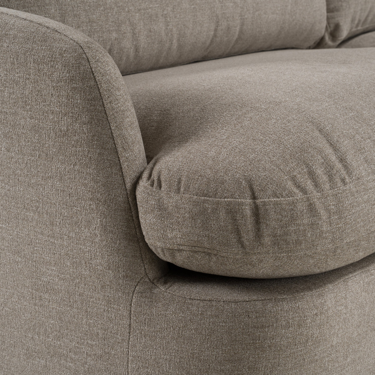 Chantry - Modern Grey Sand Fabric Sectional Sofa by VIG Furniture - View 6