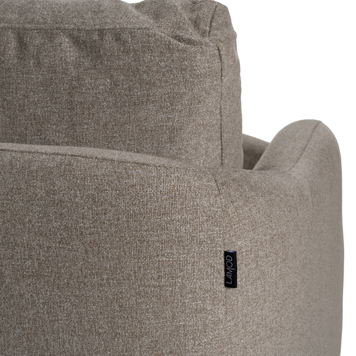 Chantry - Modern Grey Sand Fabric Sectional Sofa by VIG Furniture - View 7