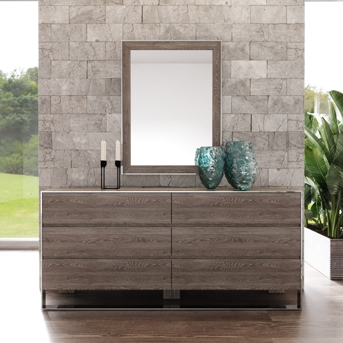 Arlene Modern Grey Elm Dresser by VIG Furniture - View 8
