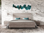 Charlene Modern Grey Elm & Stainless Steel Bed by VIG Furniture - View 9