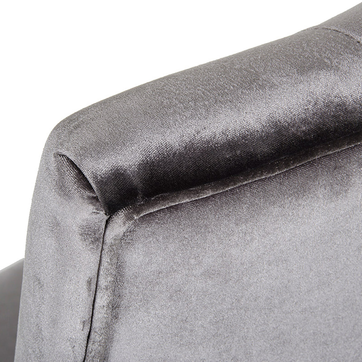 Charlotte - Grey Velour Dining Chair (Set of 2) by VIG Furniture - View 12
