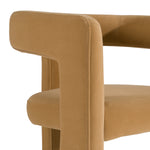 Cherish - Modern Tan Fabric Dining Chair by VIG Furniture - View 5