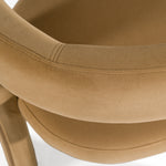 Cherish - Modern Tan Fabric Dining Chair by VIG Furniture - View 6