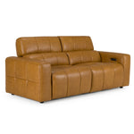 Chevak - Modern Brown Leather Sofa w/ 2 Recliners by VIG Furniture - View 2