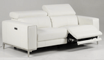 Chignik - Modern White Leather Sofa w/ 2 Recliners by VIG Furniture - View 9