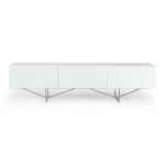 Chrysler Modern White TV Stand by VIG Furniture - View 1