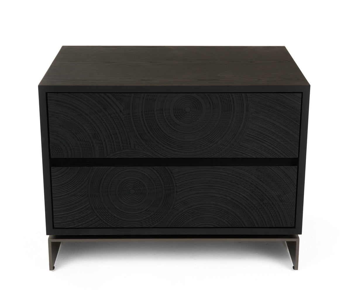 Cirque - Modern Black Ash Nightstand by VIG Furniture - View 1