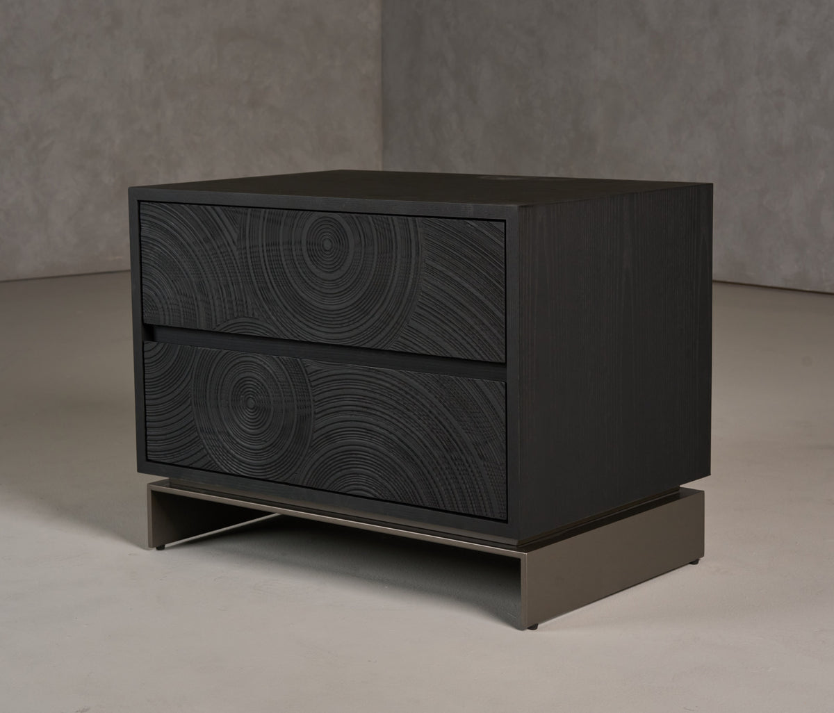 Cirque - Modern Black Ash Nightstand by VIG Furniture - View 6
