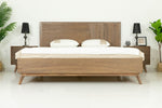 Claire - Contemporary Walnut Bed by VIG Furniture - View 1