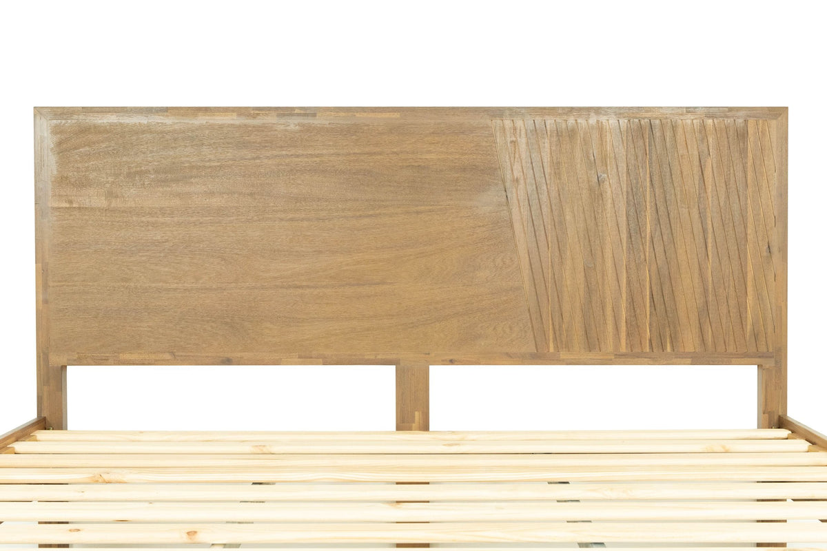 Claire - Contemporary Walnut Bed by VIG Furniture - View 10