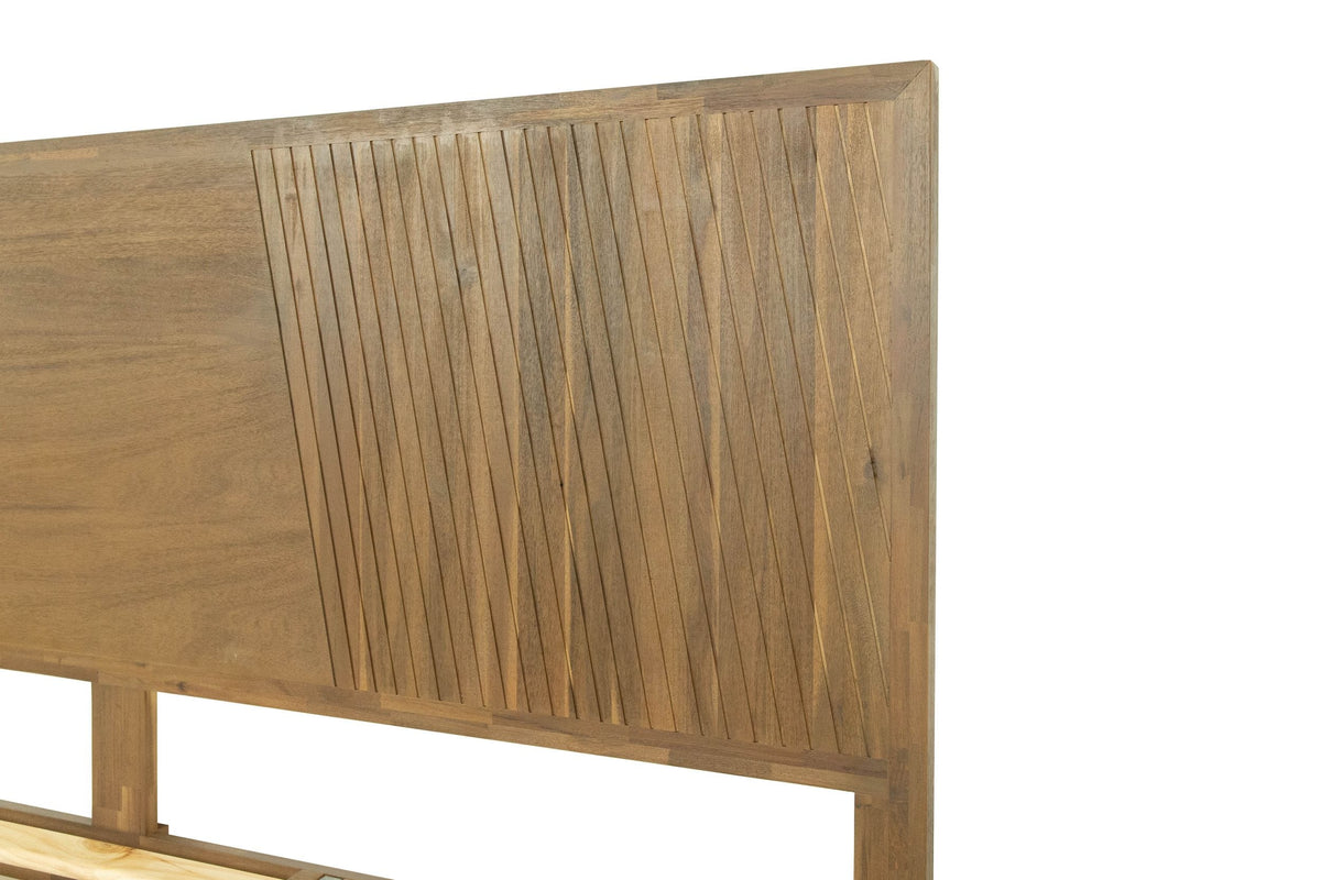Claire - Queen Contemporary Walnut Bed by VIG Furniture - View 11