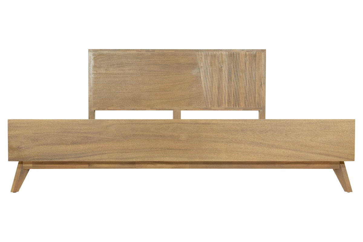 Claire - Contemporary Walnut Bed by VIG Furniture - View 5