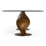 Cleveland - Contemporary Glass and Walnut Dining Table by VIG Furniture - View 7