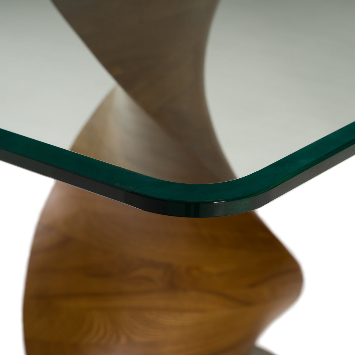 Cleveland - Contemporary Glass and Walnut Dining Table by VIG Furniture - View 8
