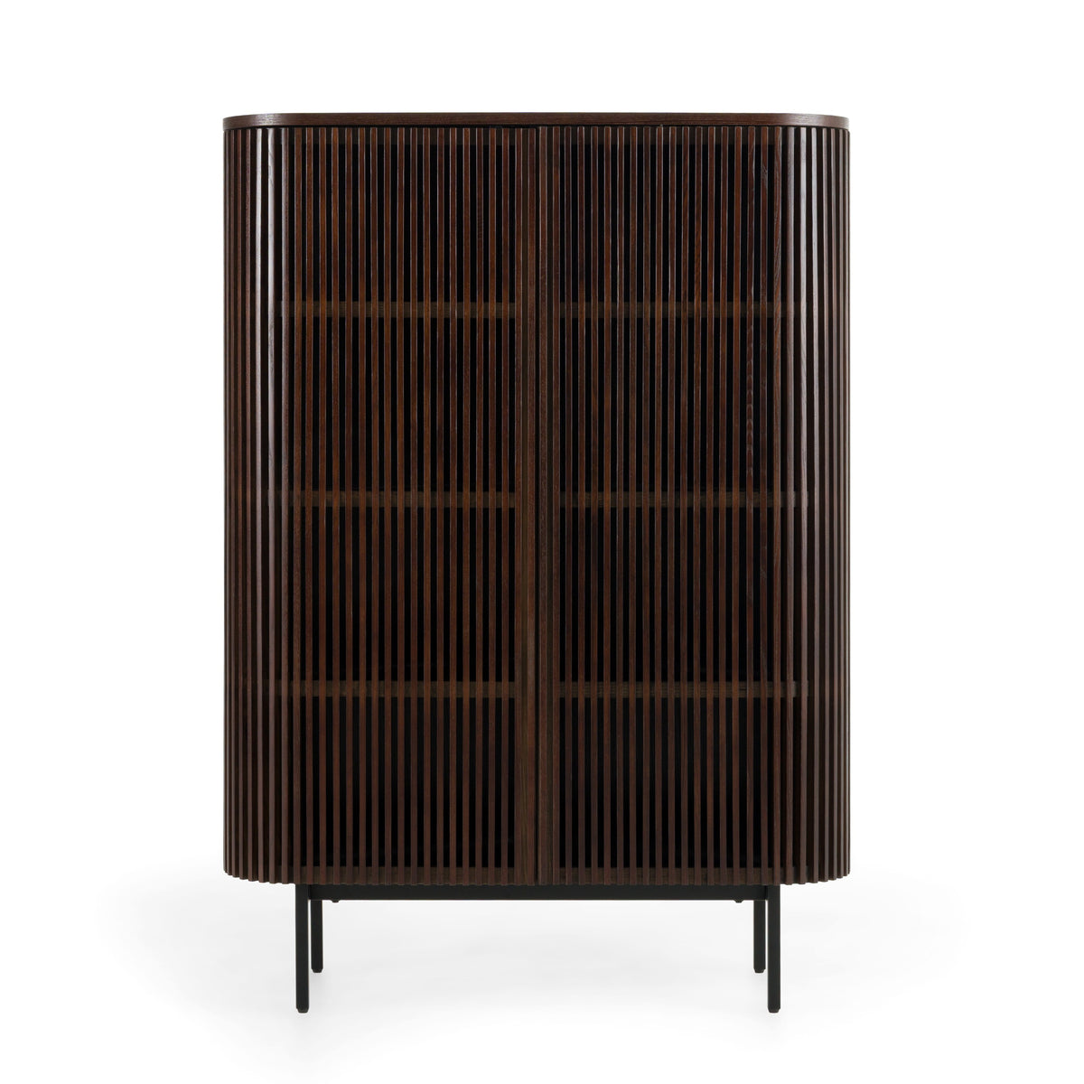 Clifton - Modern Smoked Ash Tall Buffet by VIG Furniture - View 1
