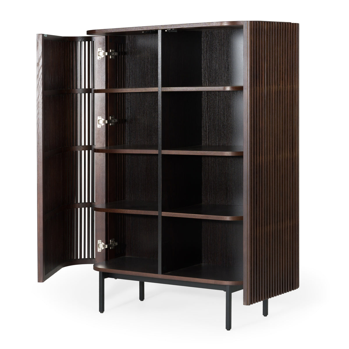 Clifton - Modern Smoked Ash Tall Buffet by VIG Furniture - View 5