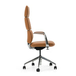 Clyne - Modern Camel Vegan Leather Executive Office Chair by VIG Furniture - View 2