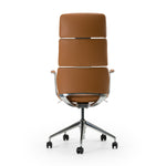 Clyne - Modern Camel Vegan Leather Executive Office Chair by VIG Furniture - View 3