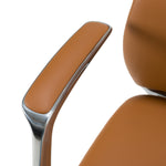 Clyne - Modern Camel Vegan Leather Executive Office Chair by VIG Furniture - View 4