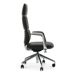 Clyne - Modern Black Vegan Leather Executive Office Chair by VIG Furniture - View 2
