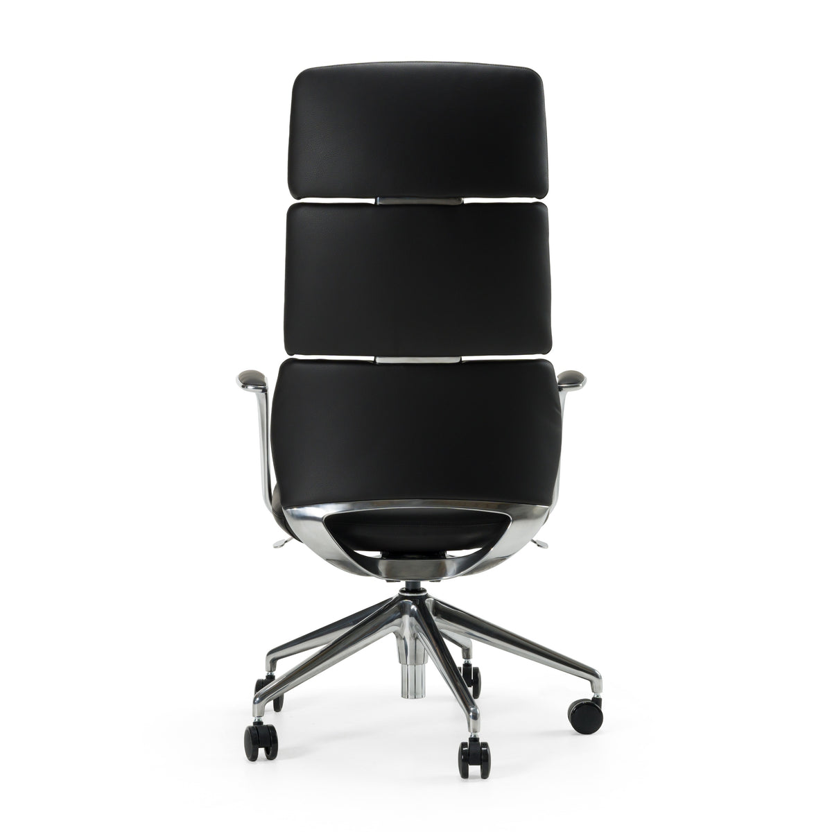 Clyne - Modern Black Vegan Leather Executive Office Chair by VIG Furniture - View 3