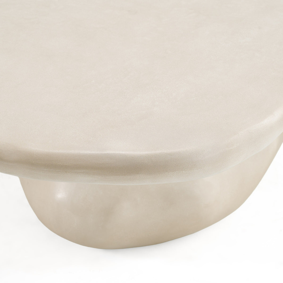 Coates - Modern Beige Concrete Coffee Table by VIG Furniture - View 4