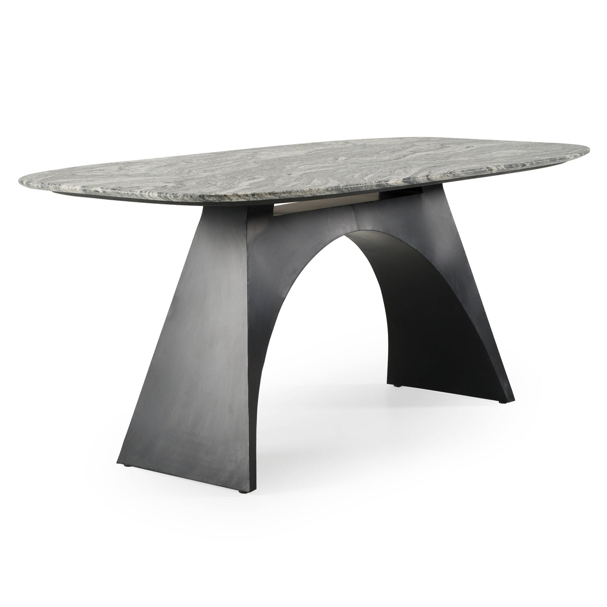 Colbert - Modern Black & White Marble Dining Table by VIG Furniture - View 3