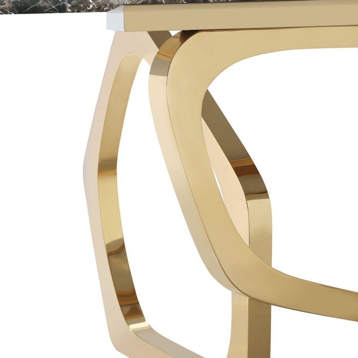 Colton - Modern Brown & Gold Dining Table by VIG Furniture - View 17