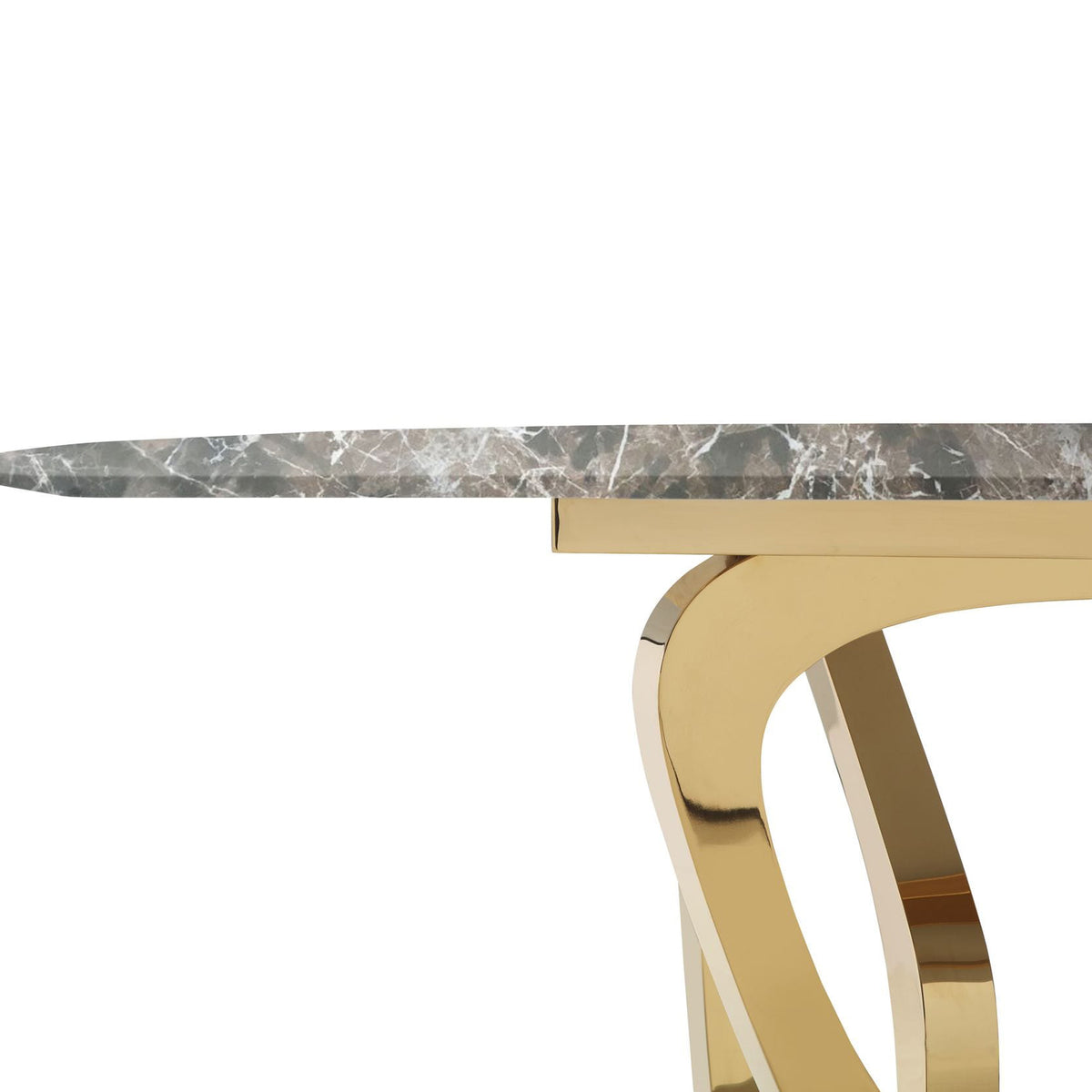 Colton - Modern Brown & Gold Dining Table by VIG Furniture - View 18