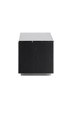 Concord - Modern Black Marble + Black Ash + Aluminum Nightstand by VIG Furniture - View 4