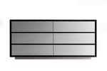 Concord - Modern Black Marble + Black Ash + Aluminum Dresser by VIG Furniture - View 1