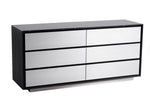 Concord - Modern Black Marble + Black Ash + Aluminum Dresser by VIG Furniture - View 2