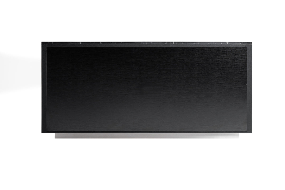 Concord - Modern Black Marble + Black Ash + Aluminum Dresser by VIG Furniture - View 4