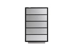Concord - Modern Black Marble + Black Ash + Aluminum Chest by VIG Furniture - View 1