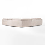 Conrad - Modern Beige Fabric Sectional Sofa With 3 Recliners by VIG Furniture - View 6