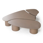 Connie - Modern White Oak Nesting Coffee Table Set by VIG Furniture - View 4