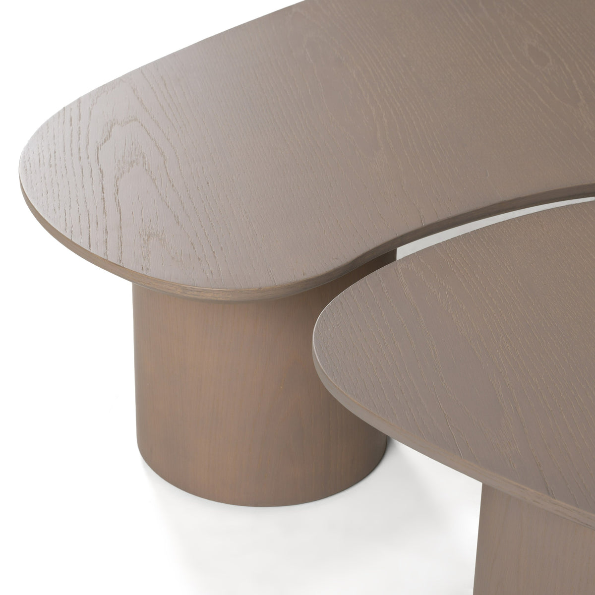 Connie - Modern White Oak Nesting Coffee Table Set by VIG Furniture - View 6