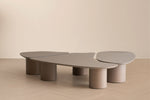 Connie - Modern White Oak Nesting Coffee Table Set by VIG Furniture - View 2